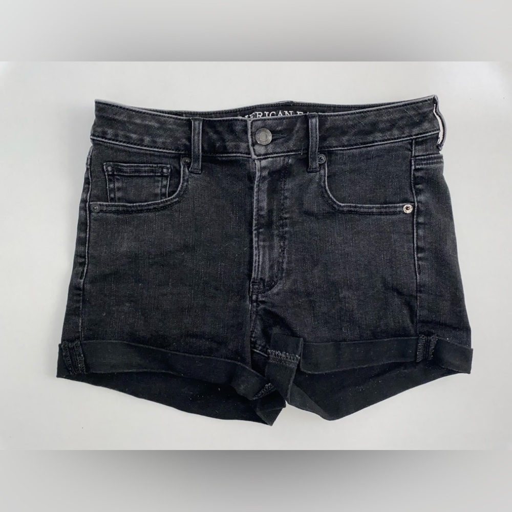 American Eagle Outfitters Women's Black Shorts Size 4